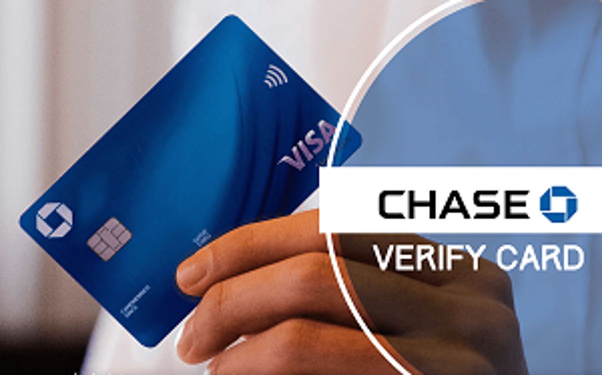 How to use Chase com Verifycard? 