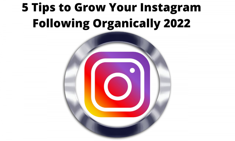 5 Tips to Grow Your Instagram Following Organically 2022