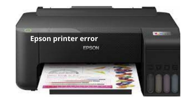 Epson printer error