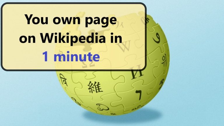 Wiki-Page-Maker